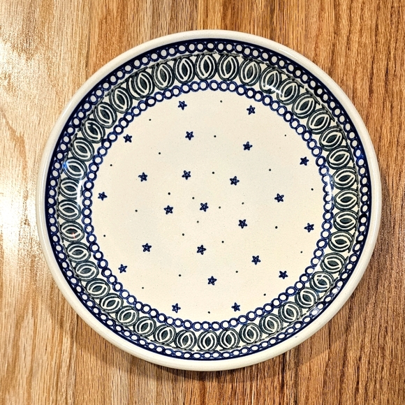 Polish Pottery Dinner Plate, Copernicus Pattern, NWT - Picture 1 of 6